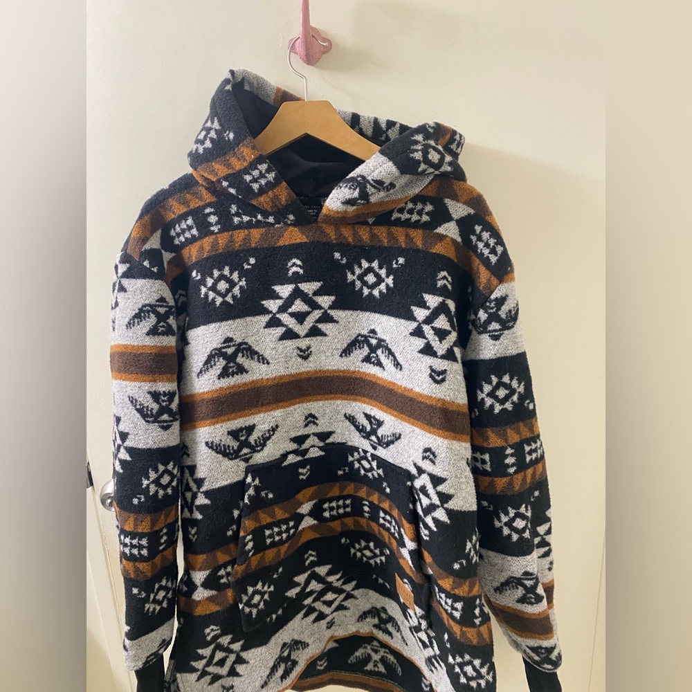 Mini Tipi Thunderbird Hooded Poncho
